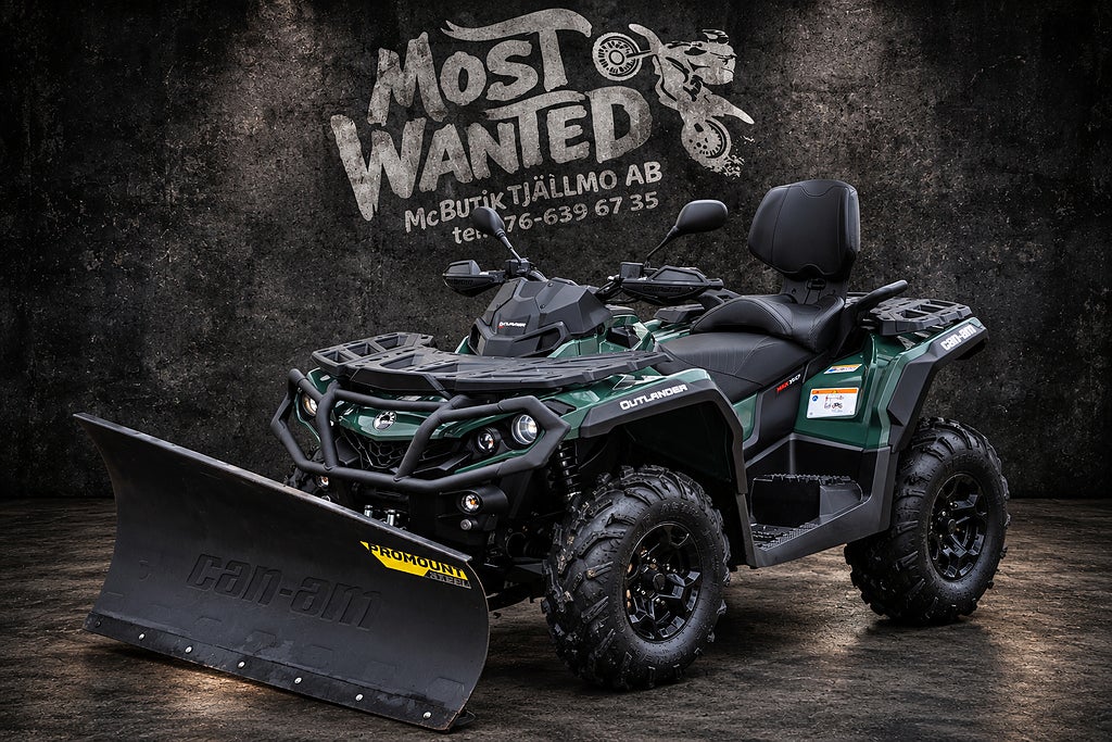 Can-Am Outlander 570 Max XU+ Endast 81h / Snöplog/ T3B