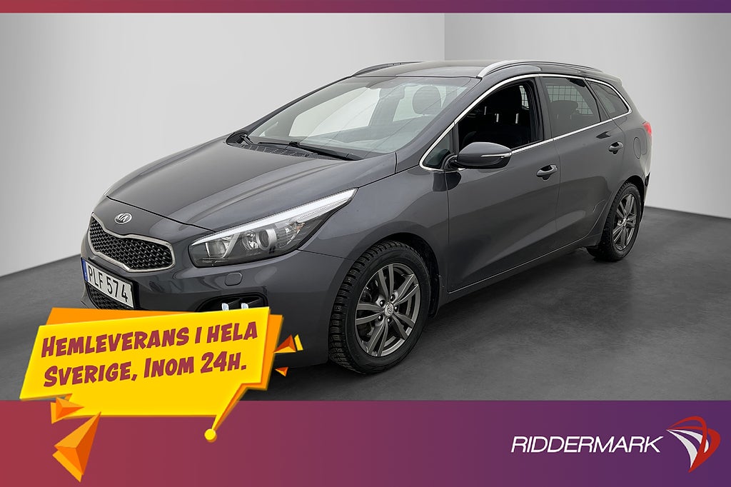 Kia Ceed 1.6 CRDi GT-Line Värmare Drag Kamera