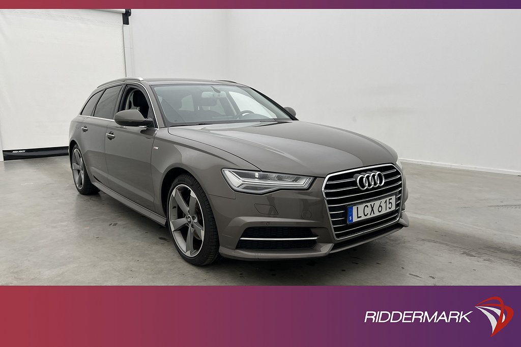 Audi A6 Avant 2.0 TDI 190hk S-Line D-Värmare LED 4-Zon