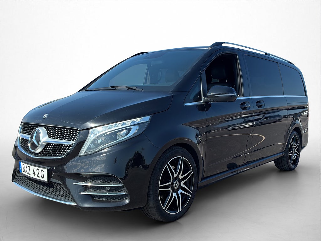 Mercedes-Benz V 300 AMG 7-Sit Värm El-Dörr Skinn 360° Moms