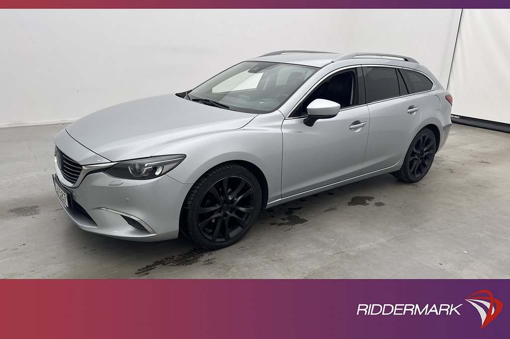 Mazda 6 Wagon AWD 175hk Optimum BOSE HUD Kamera Navi Skinn