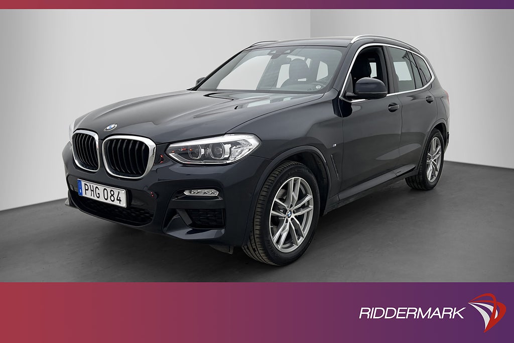 BMW X3 XDrive20d 190hk M Sport Rattvärme Kamera Cockpit Navi