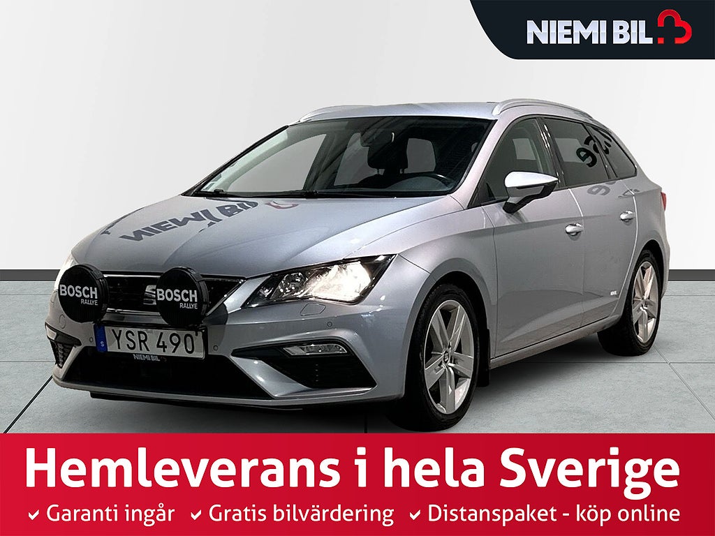 Seat Leon ST 1.5 FR Drag Psens Carplay Beats Extraljus MoK S/V-hjul