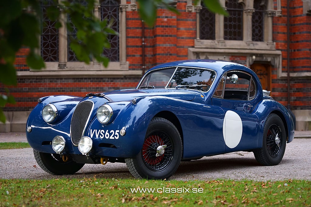 Jaguar XK120 FHC Coupe för rally eller gata, overdrive
