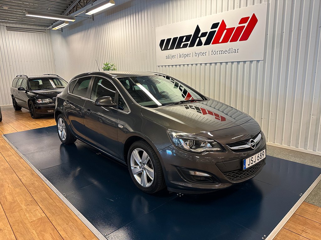 Opel Astra 1.4 Turbo Drive Euro 6 PDC, 6mån Garanti