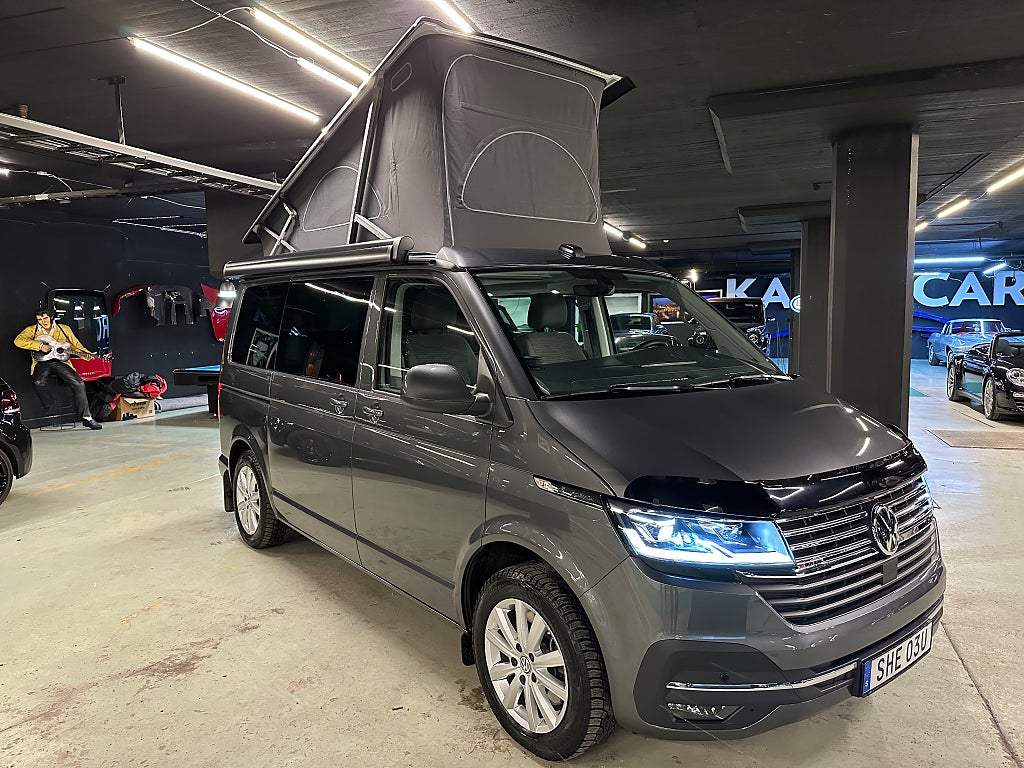 Volkswagen california Ocean Pop Up Roof, 4 Motion Välutrustad, Svensksåld