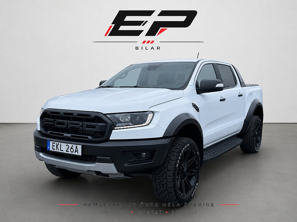 Ford ranger Raptor SelectShift|Drag|Navi|Inredning|Moms|D-Värmare