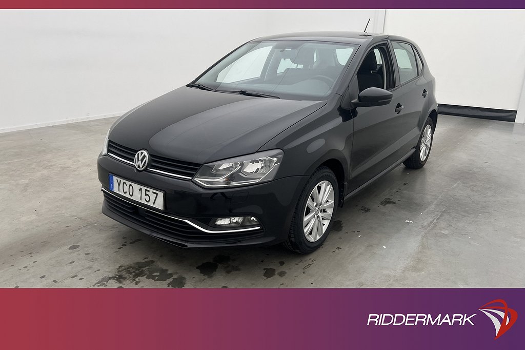 Volkswagen Polo 5-dörrar 1.2 TSI 90hk Bluetooth Låg-Skatt