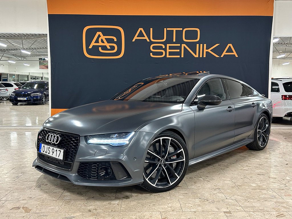 Audi RS7 Performance 605HK B&O Taklucka Keramiska Akra 