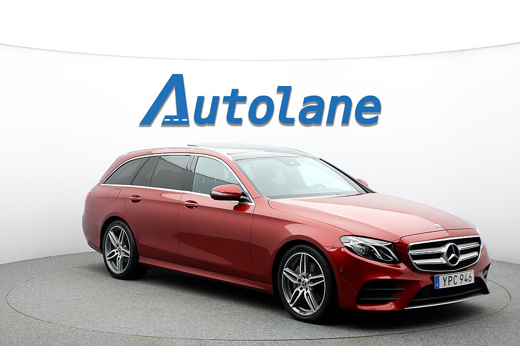 Mercedes-Benz E220 T d 9G AMG, B-Kamera,Pano, Drag, 194hk