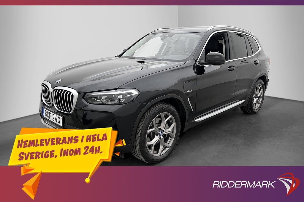BMW X3 xDrive30e 292hk HiFi Dragkrok Kamera CarPlay MOMS