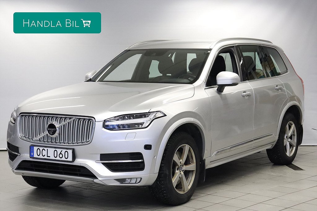 Volvo XC90 D5 AWD Inscription MVärm DVärm Drag VOC SoV 235hk