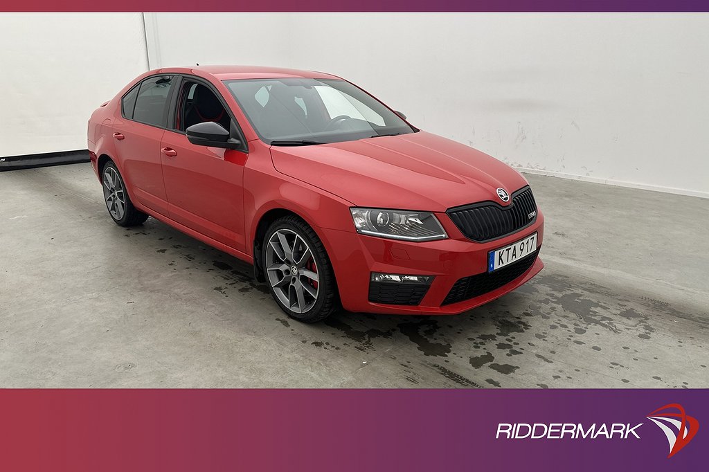 Skoda Octavia RS 2.0 TSI 220hk Canton Sensorer 4,95% Ränta