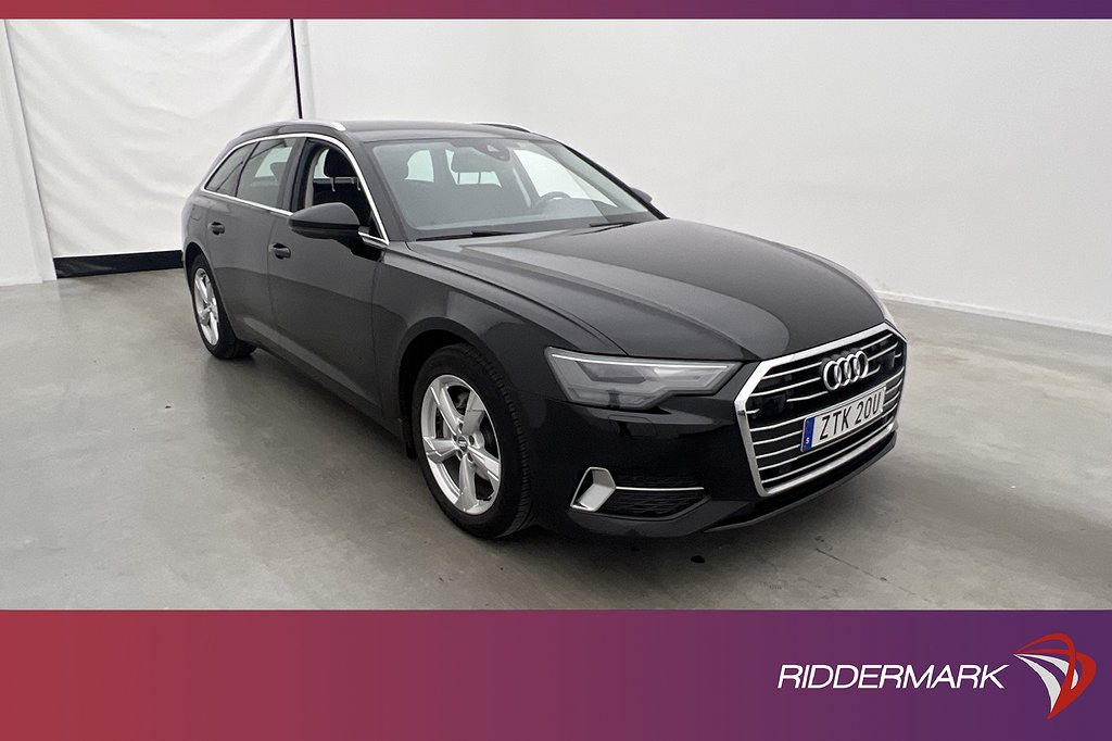 Audi A6 Avant 40 TDI 204hk Proline D-Värm Navi Sensorer Drag