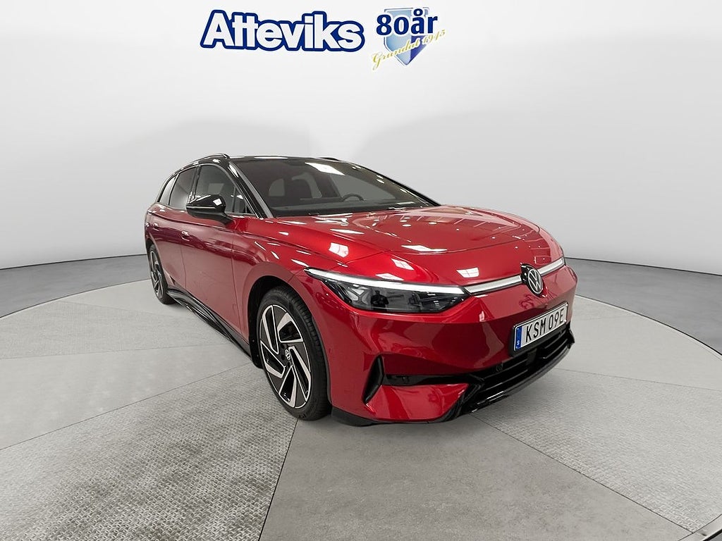 Volkswagen ID.7 Pro S 286hk *Blackstyle/Dragkrok/20tum LM