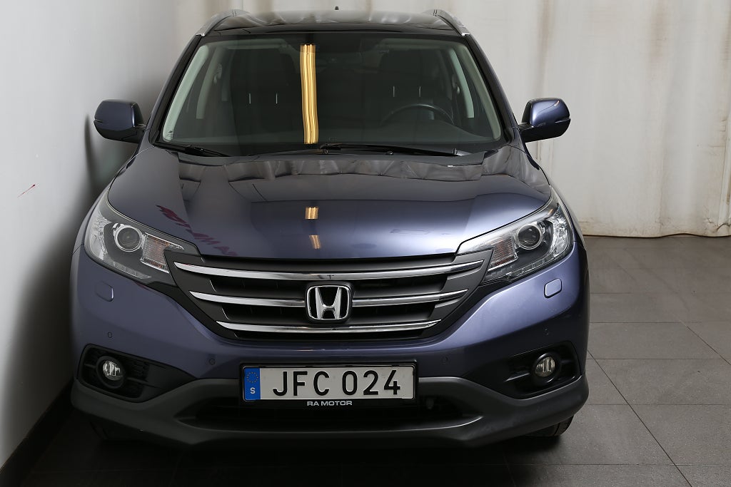 Honda CR-V 2,0 i-VTEC Executive Navi AWD Aut 1ägare Motorv Drag 2014