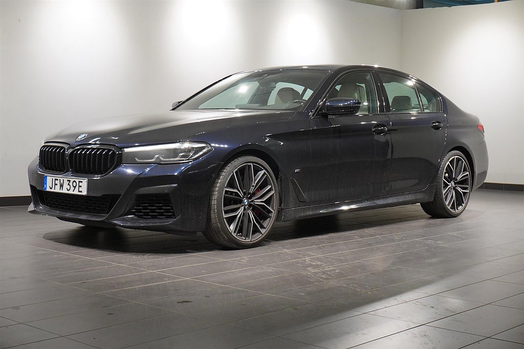 BMW M550I xDrive Sedan H K 20 4-Zons Drag PA Komfortstol