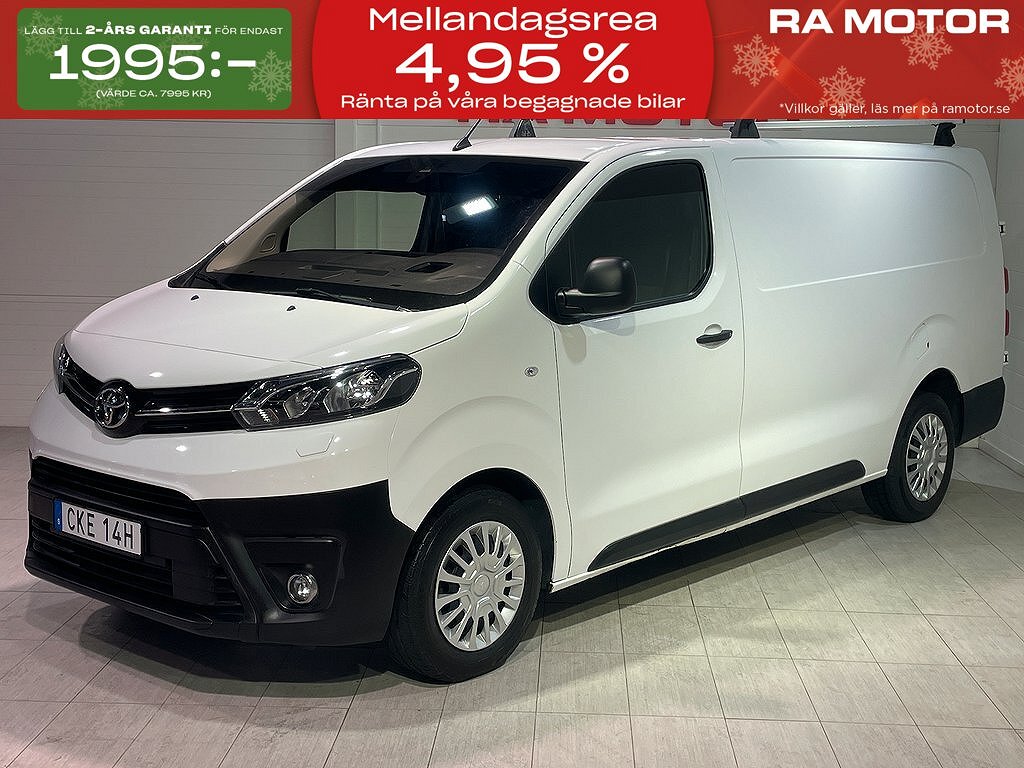 Toyota ProAce 2.0 D-4D AUT | MOMS | KAMERA | LONG | Värmare 2022