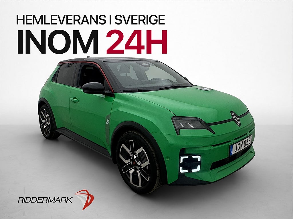 Renault 5 E-Tech 52 kWh 150hk Electric Techno Kamera CarPlay