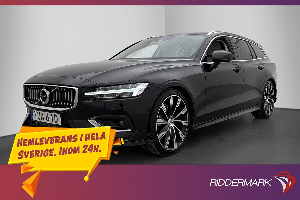 Volvo V60 D4 AWD Inscription Pano H/K HUD VOC Värm 360° Drag