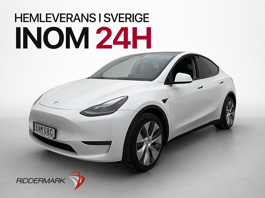 Tesla Model Y Long Range AWD Autopilot Pano kamera Skinn