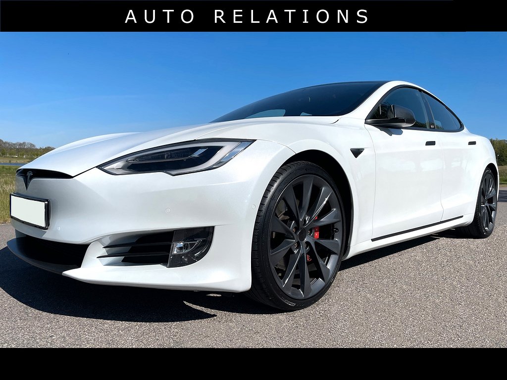 Tesla Model S P100D Ludicrous+815Hk RAVEN FSD/FULLUTR SvSåld