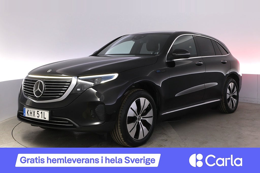 Mercedes-Benz EQC 400 4M Läder 360 Elstol Navi Drag