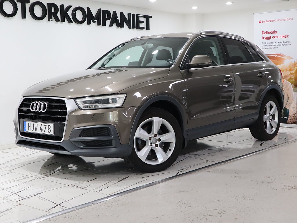 Audi Q3 2.0 TDI Quattro Audi Exclusive Dragkrok Bose KamremBytt