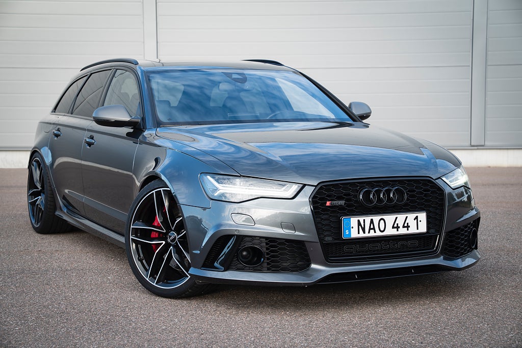 Audi RS6 Performance 4.0 V8 605hK Luft 21" Drag Night vision
