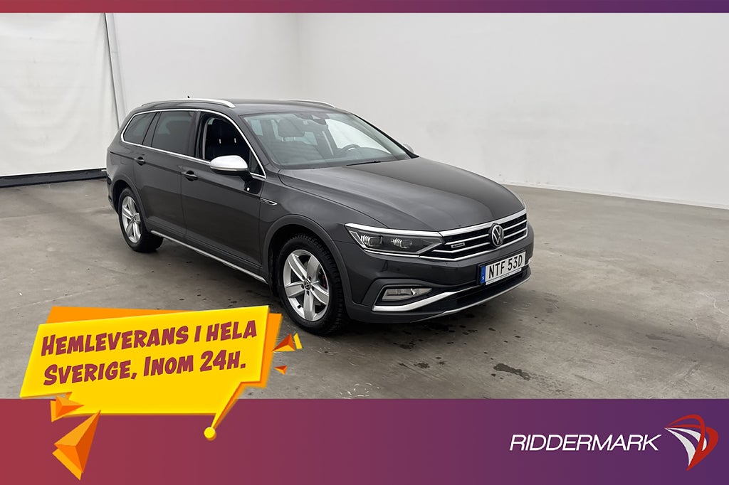 Volkswagen Passat Alltrack TDI 200hk 4M Cockpit Värmare Drag