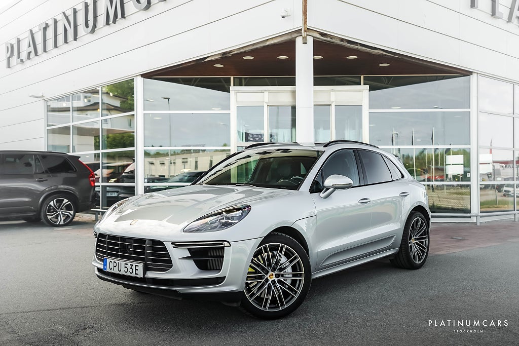 Porsche Macan Turbo PDK 440hk / Pano / Värmare / Sv.Såld 
