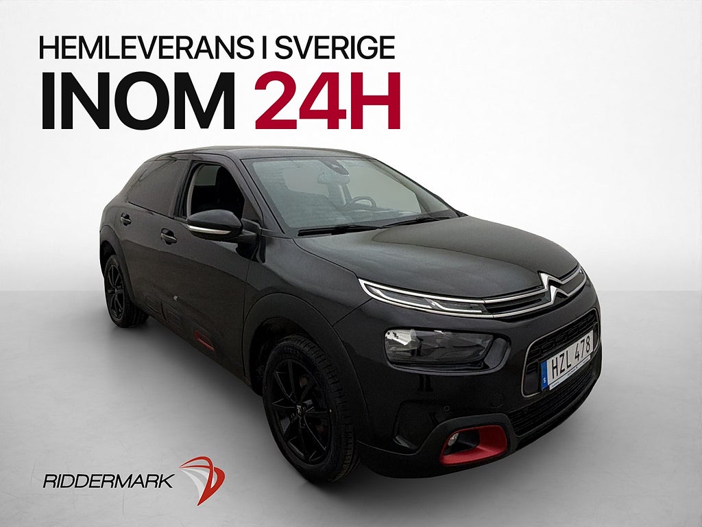 Citroën C4 Cactus 1.2 H/K CarPlay Keyless Drag P-Sensorer