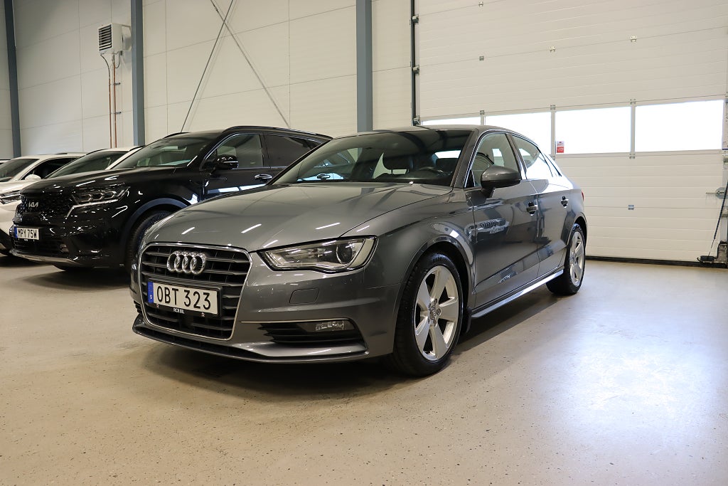 Audi A3 Sedan 1.4 TFSI S Tronic Ambition 1-Ägare ACC 150hk