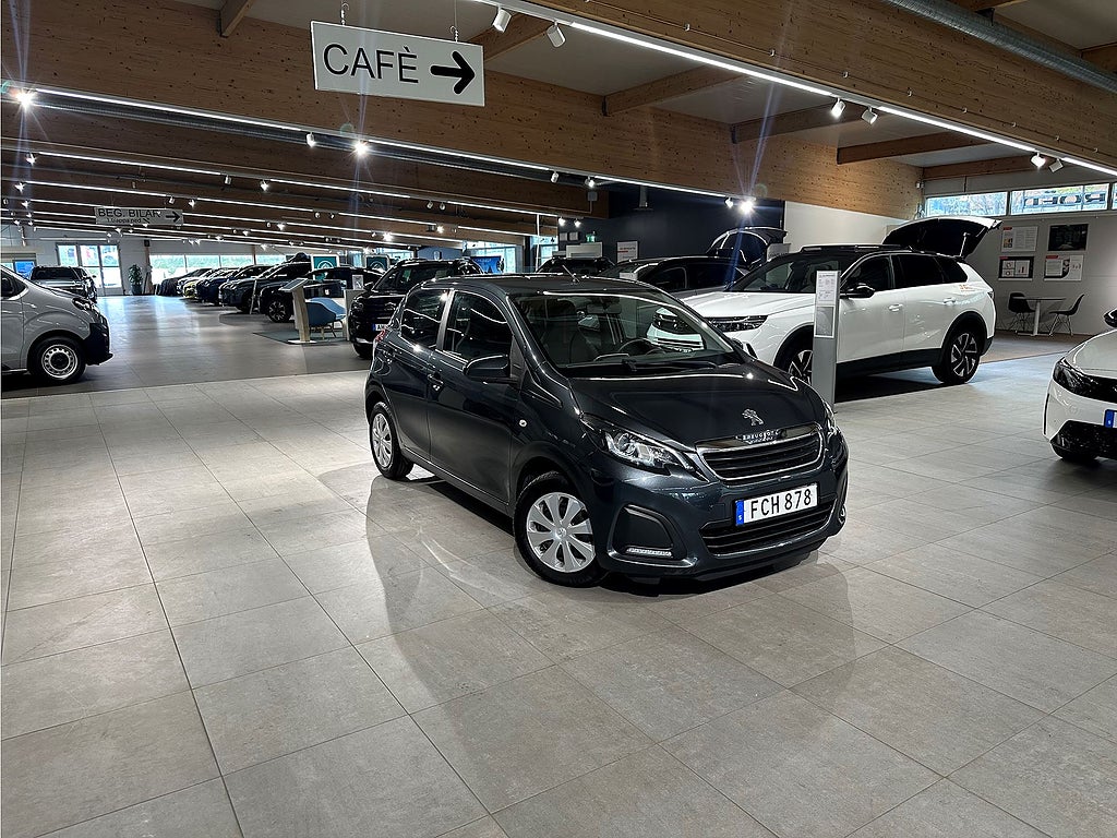 Peugeot 108 5D Active 1.0 PT 69hk Aut - P-SENSORER