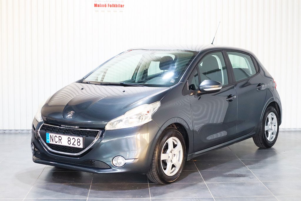 Peugeot 208 5-dörrar 1.2 VTi lev NyBesiktad 82hk