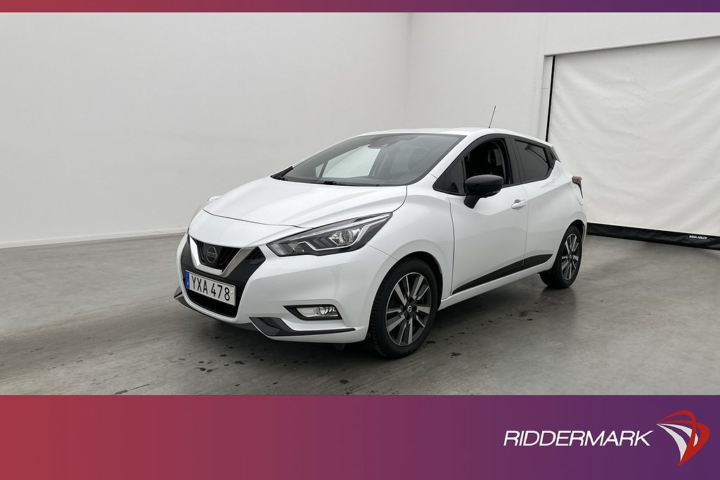 Nissan Micra 1.5 dCi 90hk N-Connecta 360° Navi Keyless BT