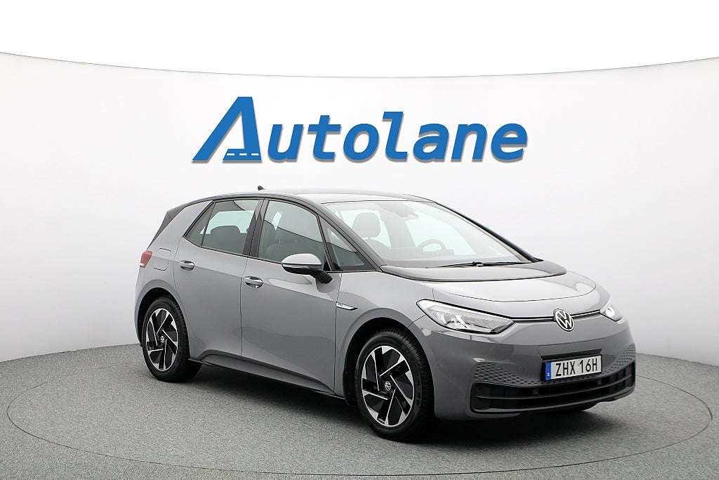 Volkswagen ID.3 Pro Performance, Adaptiv fart, 58 kWh 204hk