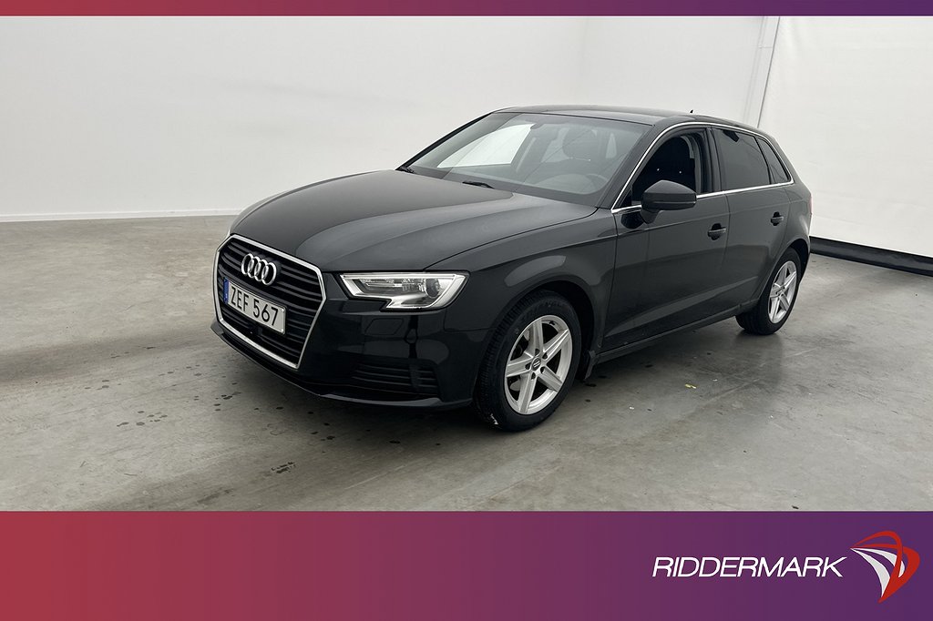 Audi A3 Sportback TFSI 150hk Proline Adaptiv-fart Sensorer