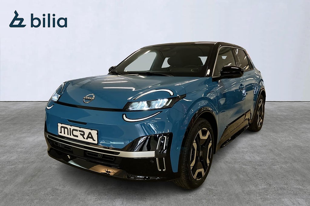 Nissan Micra 52kWh/Evolve/0% Ränta/Google built-in/Serviceav...