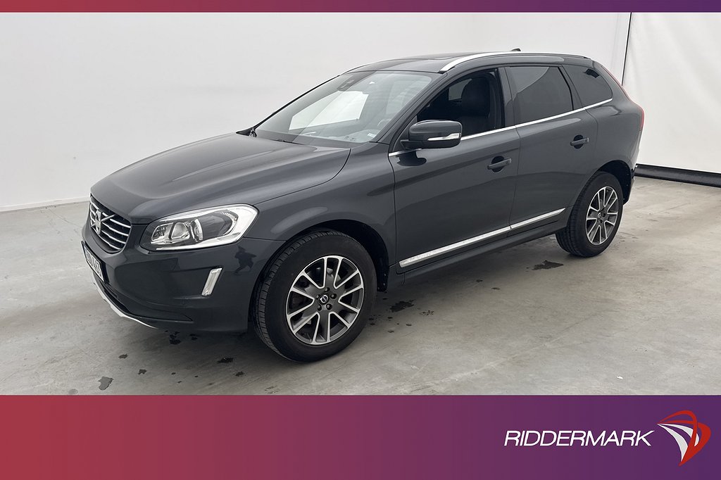 Volvo XC60 D4 181hk Summum VOC Pano Värm Navi Skinn Drag