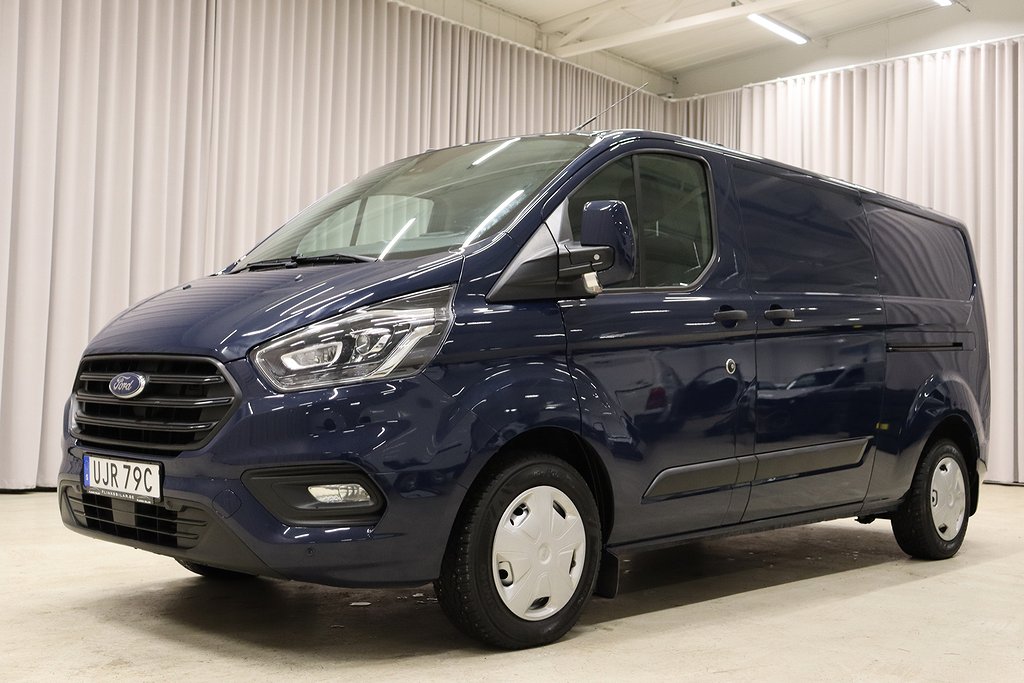 Ford Transit Custom L2 Drag Värmare LED X2-Sidodörr Momsbil