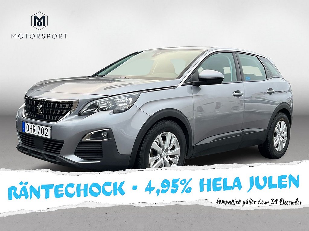 Peugeot 3008 1.6 BlueHDi EAT Active Farthållare Bluetooth