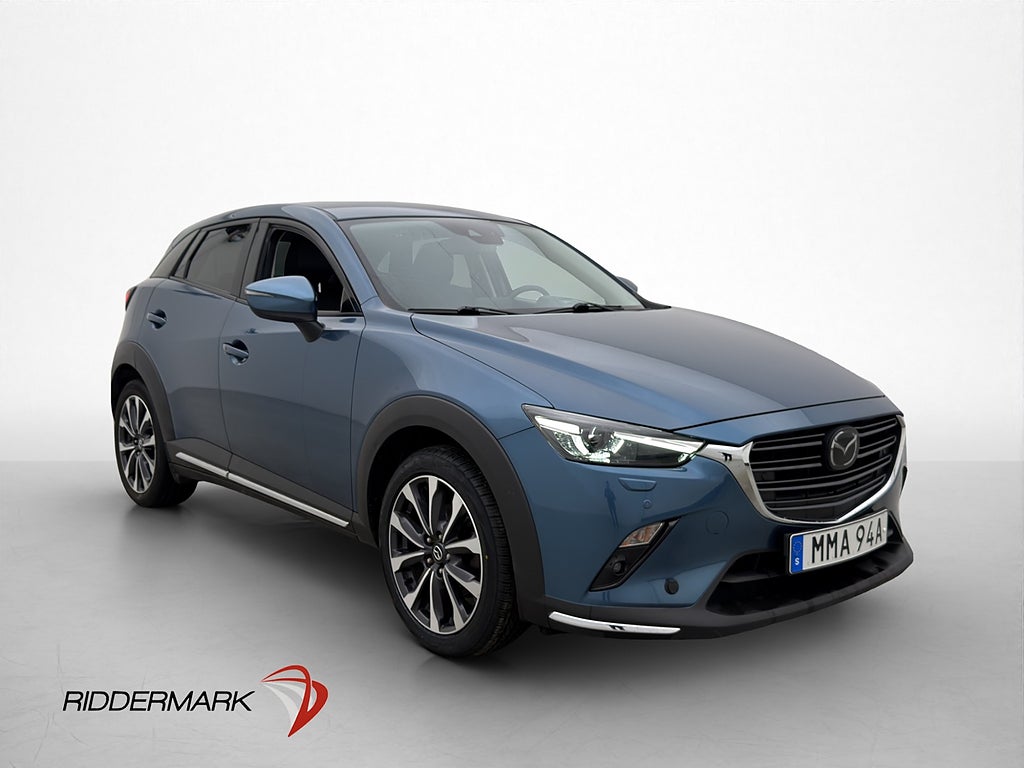 Mazda CX-3 Optimum BOSE HUD M/K-Värmare Kamera Navi Drag