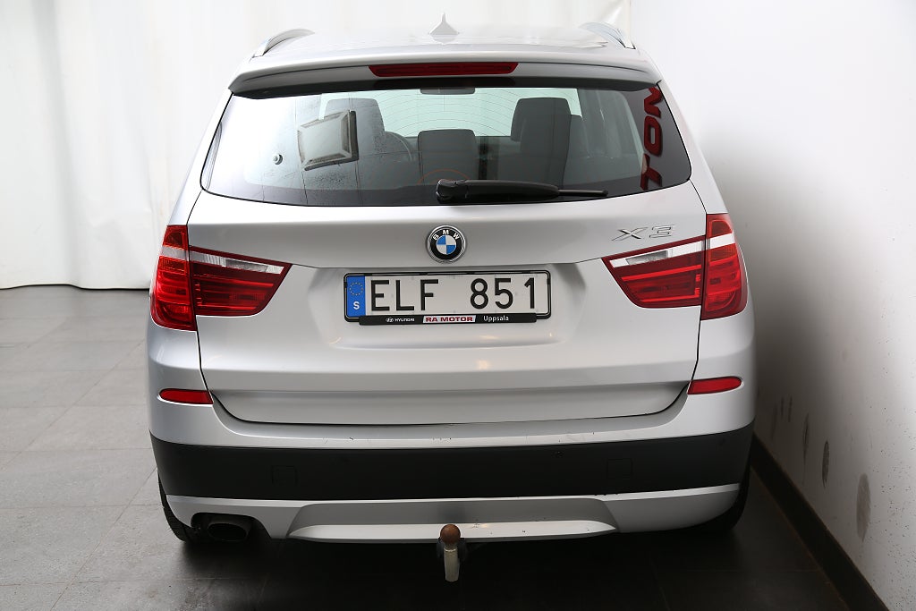 BMW X3 xDrive20d 184hk Aut Motorv Dragkrok 2013