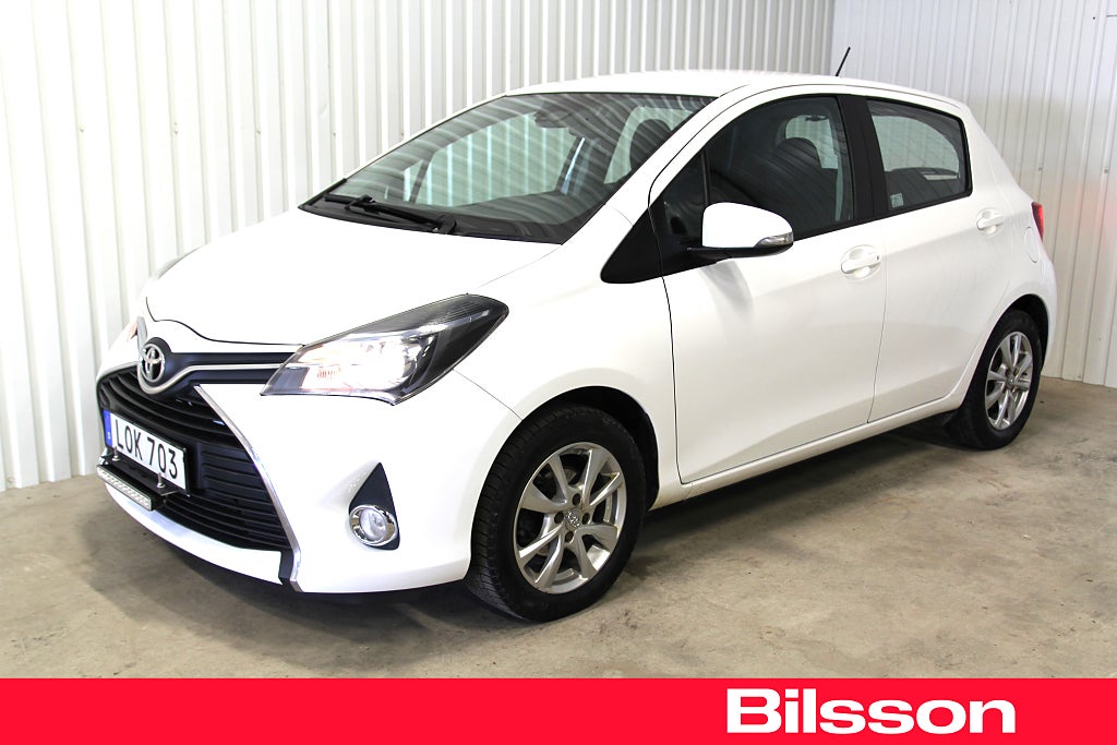 Toyota Yaris 5-dörrar 1.33 2 ägare, filassist, nytt batteri, 