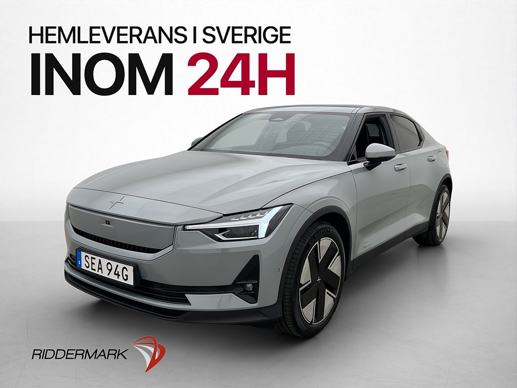 Polestar 2 Long Range Dual Motor Plus Pilot Värmare Pano H/K