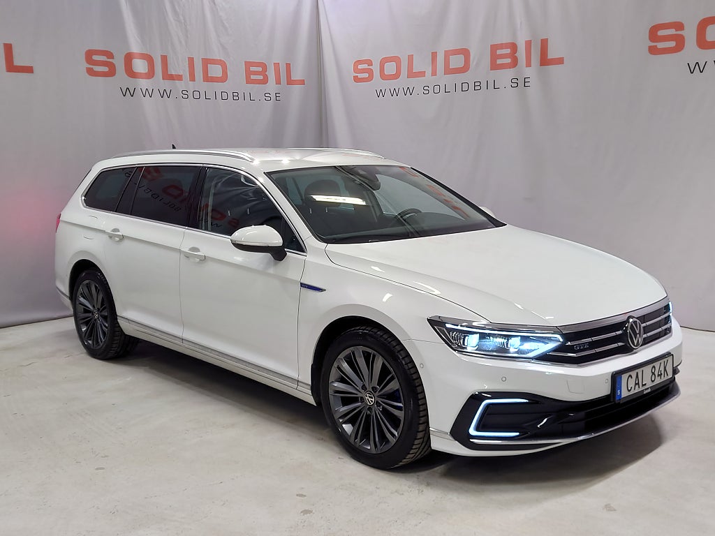Volkswagen Passat GTE 1.4 TSI Bensinvärmare Drag Active info 