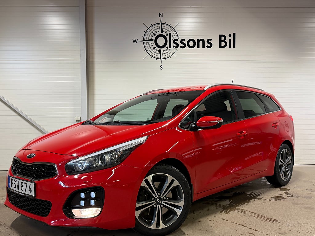 Kia Ceed cee'd_sw 1.6 CRDi GT-Line Aut GPS B-kam M&K Värmare