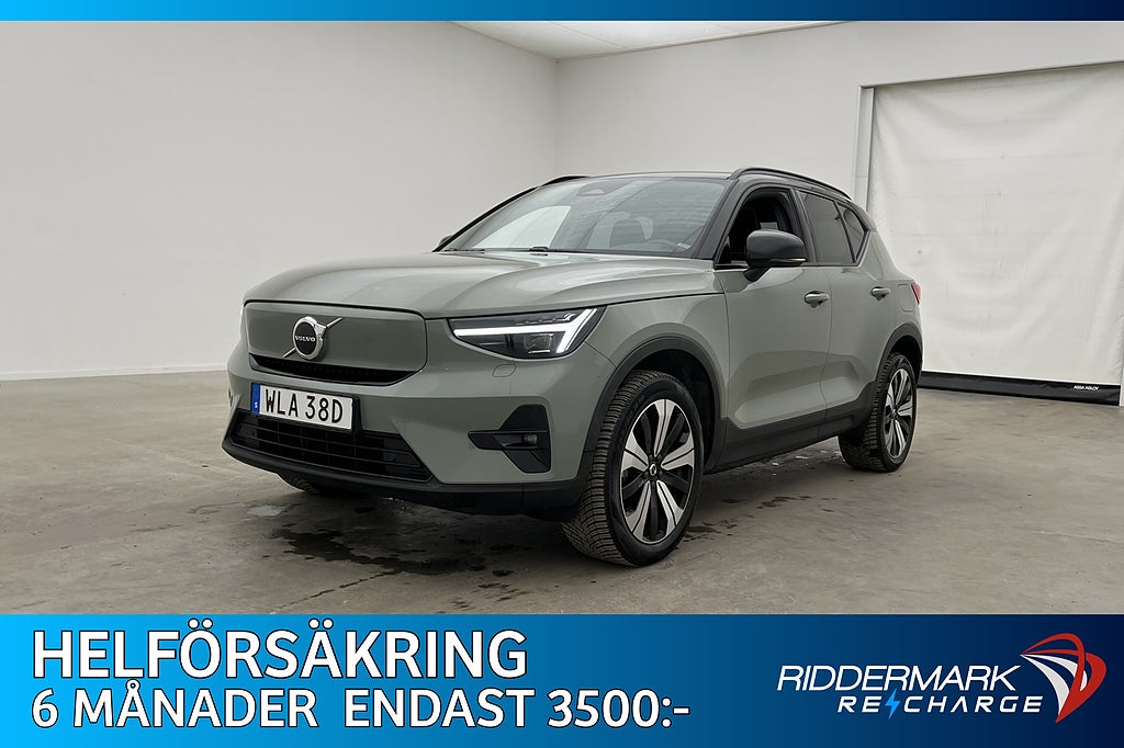 Volvo XC40 Recharge Single Motor Plus Värm Dragkrok Kamera