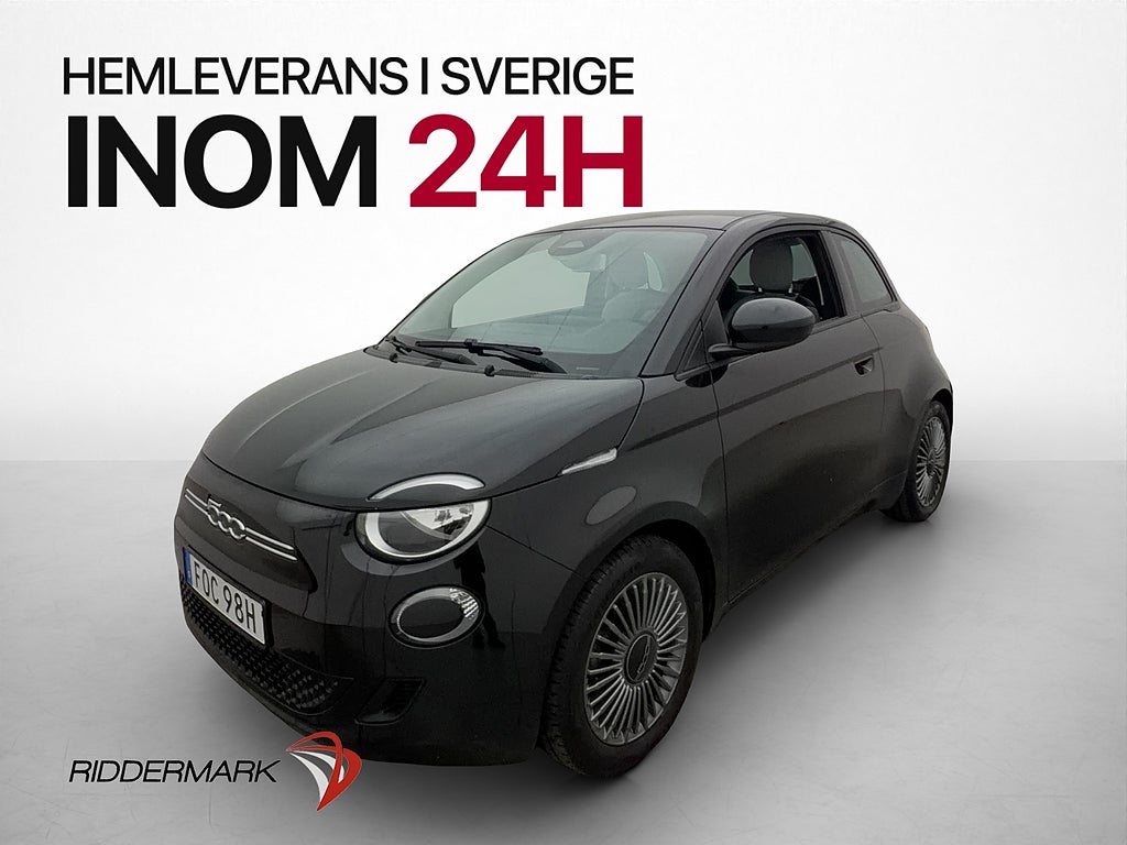 Fiat 500E 42 kWh 118hk Navigation Bluetooth Cockpit